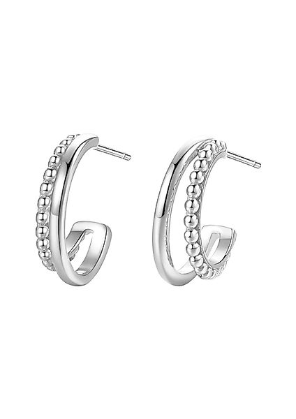 Hey Happiness Paar Ohrstecker Kugeln, Silber günstig online kaufen