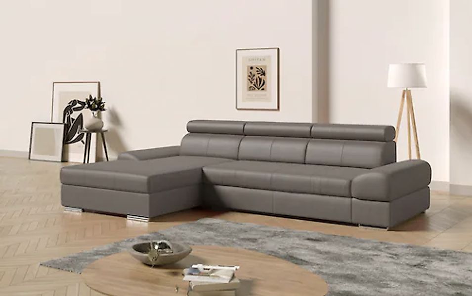 sit&more Ecksofa »Broadway L-Form« inklusive Kopfteilverstellung, wahlweise günstig online kaufen
