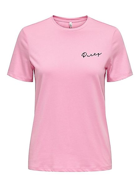 ONLY Kurzarmshirt ONLLUCIA LIFE REG S/S TOP JRS günstig online kaufen