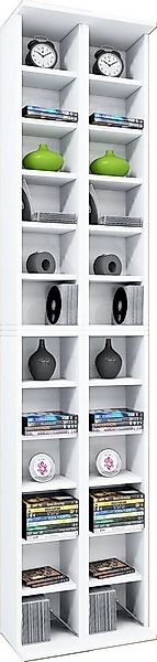 VCM CD-Regal Holz CD DVD Stand Regal Schrank Ständer Almera günstig online kaufen