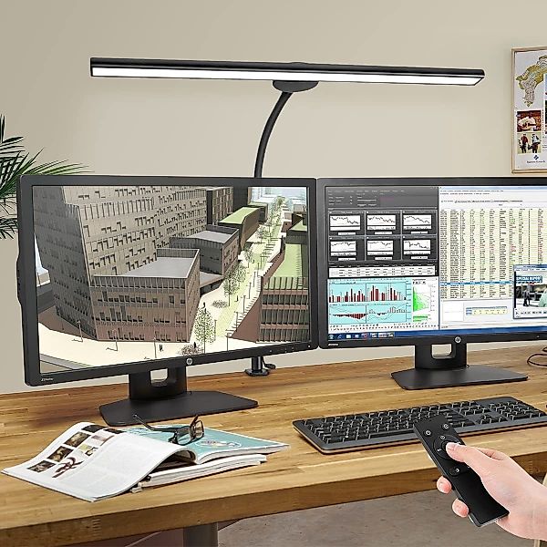 DOPWii LED Schreibtischlampe 46cm LED Tischleuchte günstig online kaufen
