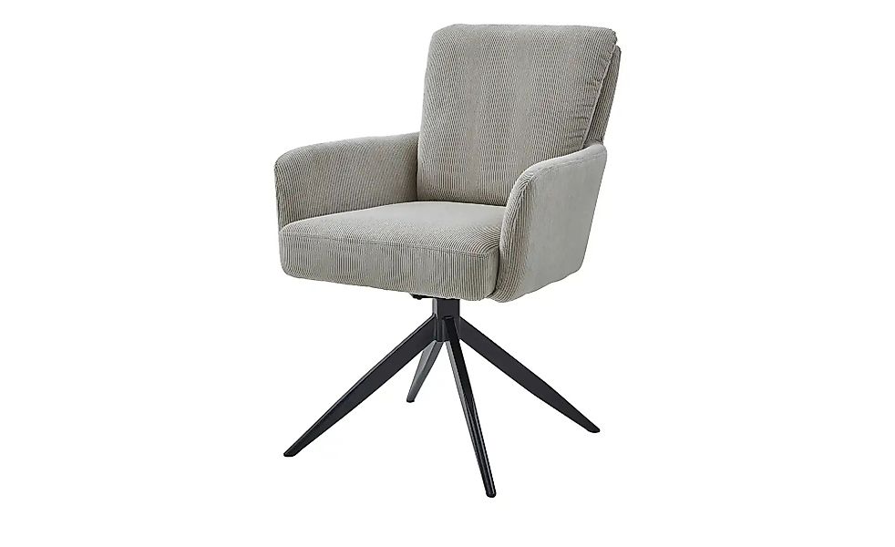 NIEHOFF SITZMÖBEL Esszimmerstuhl () Bezug Cord, Drehfunktion und Taschenfed günstig online kaufen