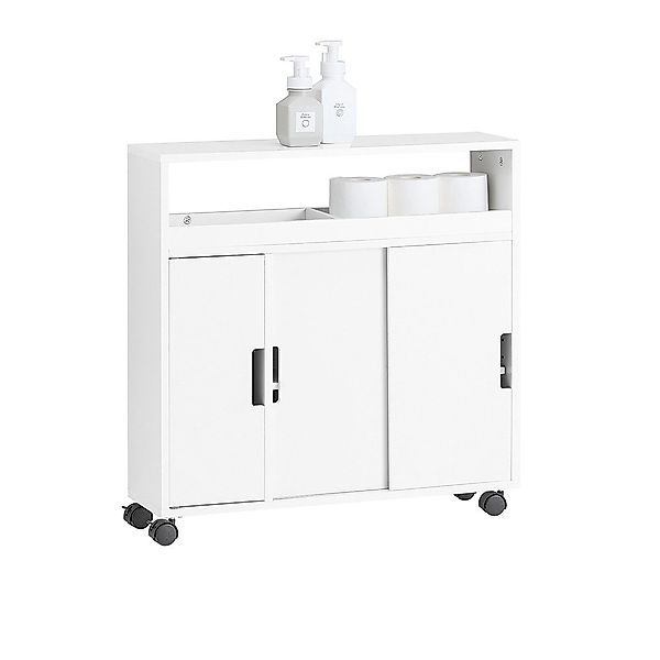 SoBuy Regal BZR31/BZR02, Nischenschrank Badrollwagen Badezimmerregal günstig online kaufen