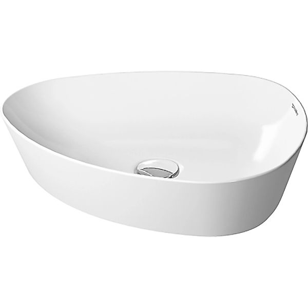 Duravit Aufsatzwaschbecken Cape Cod 50 cm Weiß seidenmatt WonderGliss günstig online kaufen