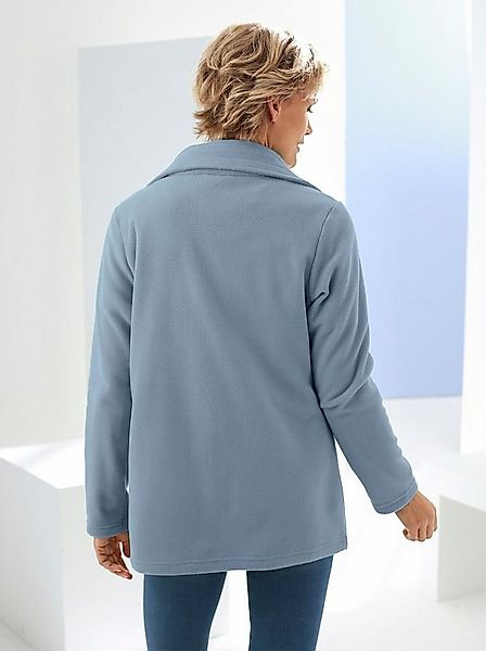 Sieh an! Fleecejacke Fleece-Jacke Langarm günstig online kaufen