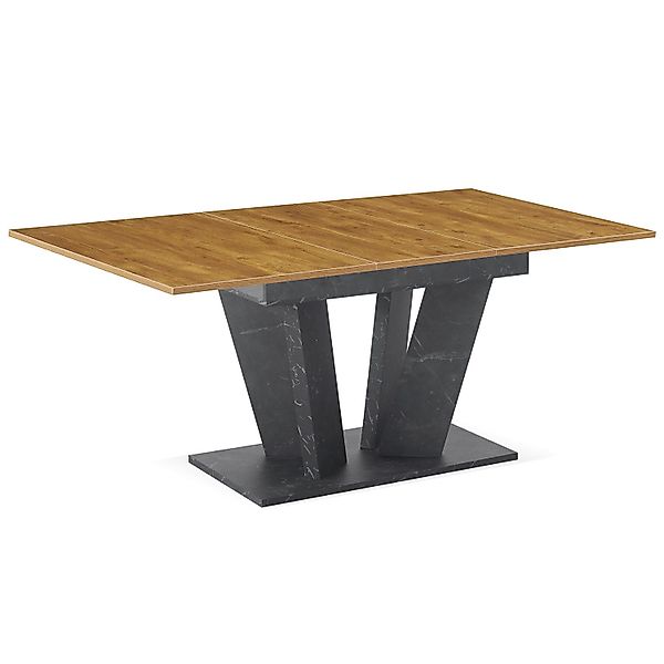 B&D home Säulen-Esstisch WILLEM, ausziehbar, 120-160cm, günstig online kaufen