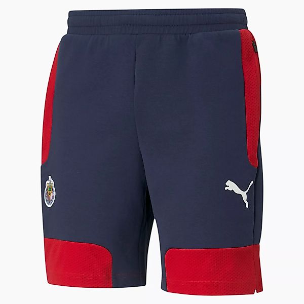 PUMA Chivas Evostripe Herren Fußball-Shorts | Mit Aucun | Blau/Rot | Größe: günstig online kaufen