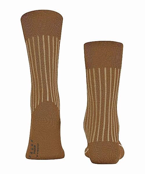 FALKE Shadow Herren Socken, 39-40, Braun, Rippe, Baumwolle, 14648-510703 günstig online kaufen