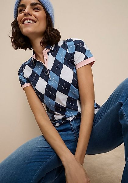 KangaROOS Poloshirt Kurzarm, figurbetonte Passform, Polokragen mit Knopflei günstig online kaufen