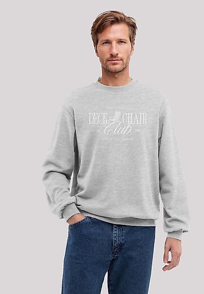 F4NT4STIC Sweatshirt "Deck Chair Club Knut und Jan", Osteee Kollektion, Url günstig online kaufen