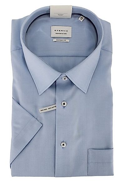 Eterna Kurzarmhemd COMFORT FIT NON IRON (bügelfrei) günstig online kaufen