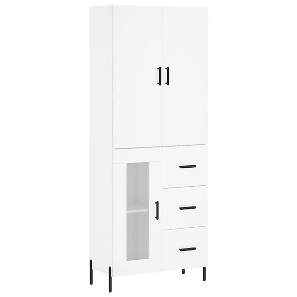 vidaXL Highboard Weiß 69,5x34x180 cm Holzwerkstoff 3195963 günstig online kaufen