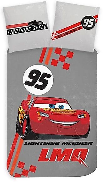 Disney Kinderbettwäsche Disney Cars Lightning McQueen Kinderbettwäsche Renn günstig online kaufen