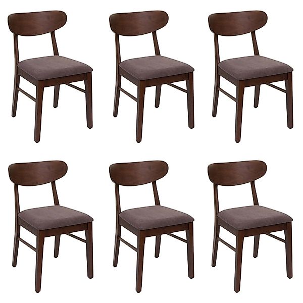 MCW Esszimmerstuhl MCW-M59-6 (Set, 6 St), Inklusive Fußbodenschoner, Abgeru günstig online kaufen