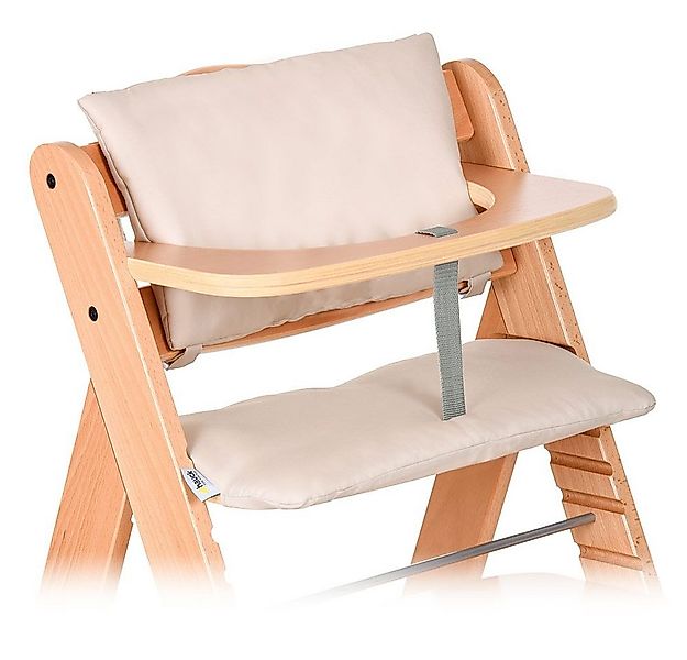 Hauck Hochstuhlauflage Deluxe - Beige, 2 tlg. Sitzkissen für Alpha Hochstuh günstig online kaufen