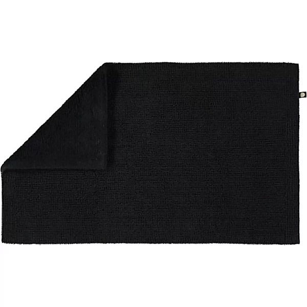 Rhomtuft - Badteppich Pur - Farbe: schwarz - 15 - 60x100 cm günstig online kaufen