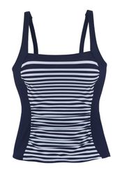 LASCANA Tankini-Top Myst, mit platziertem Streifen-Design günstig online kaufen