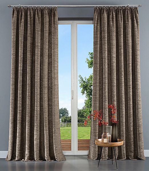 Wirth Vorhang "Trondheim 234 g/m²" Schlaufen 1 Stk. tlg. günstig online kaufen