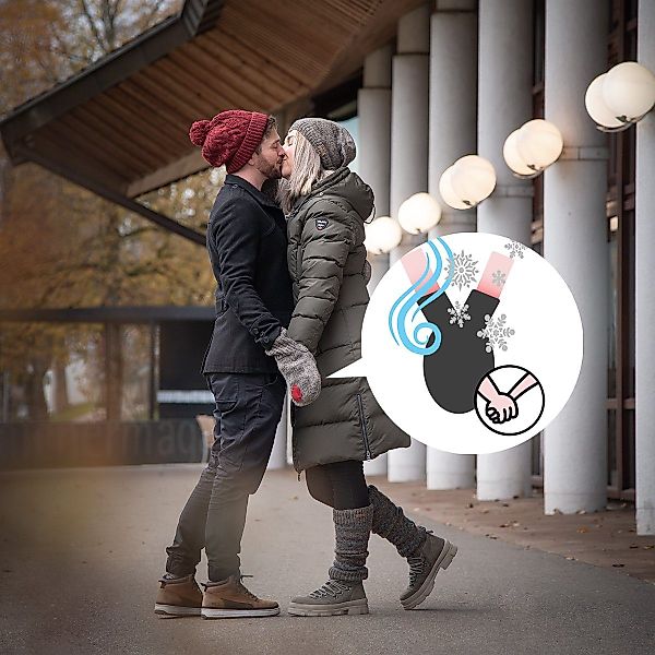 McRon Strickhandschuhe Pärchenhandschuh Modell Valentina (mit günstig online kaufen