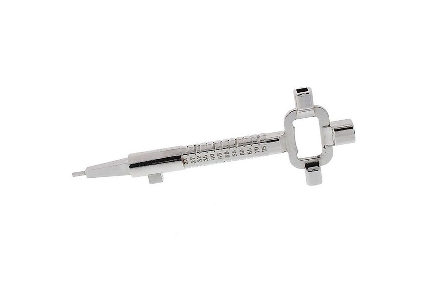 ToniTec Bauschlüssel Bauschlüssel mit Messskala für Zylinderlängen, lange A günstig online kaufen