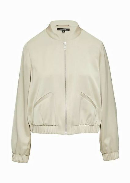 Comma Blusenblazer Blouson aus Satin günstig online kaufen