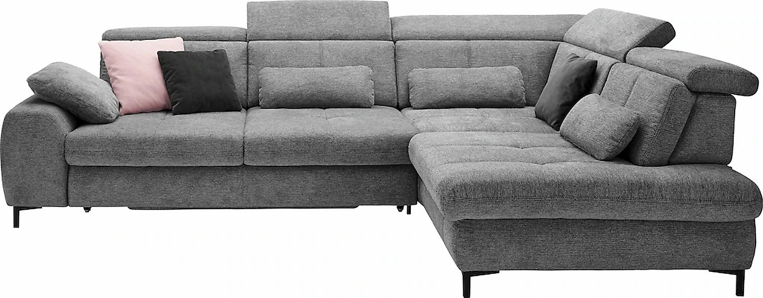 set one by Musterring Ecksofa "SO 3400 Sitzhöhe 47cm oder 49cm, Sitztiefe v günstig online kaufen