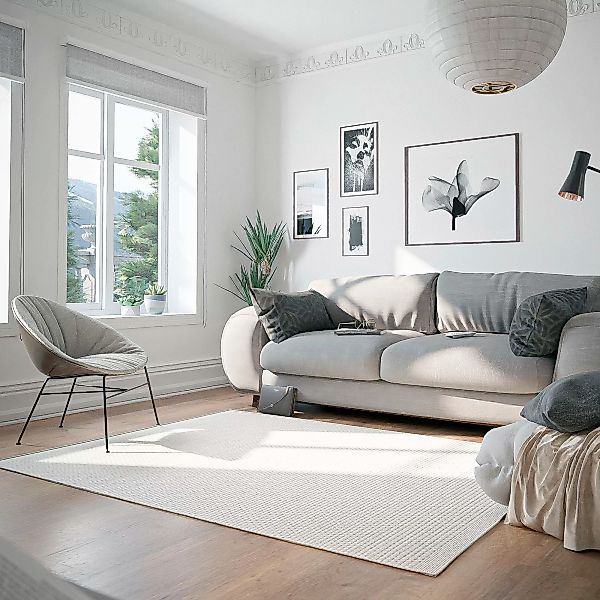my home Wollteppich »Woolscape 1«, rechteckig, 10 mm Höhe, Wendeteppich, ha günstig online kaufen