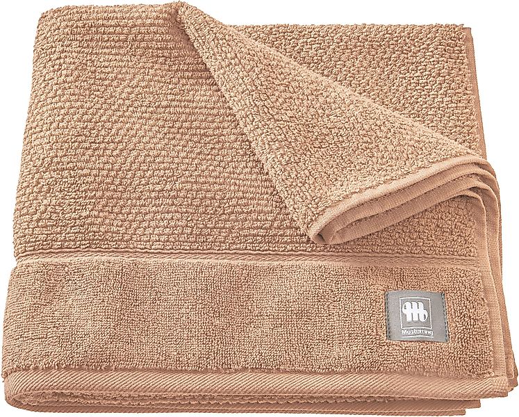 Musterring Handtuch Solid, Frottee (1-St), hautschmeichelnde günstig online kaufen