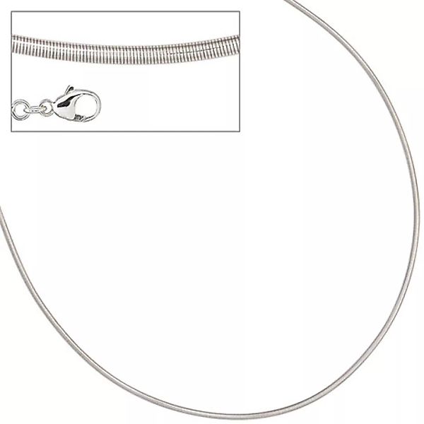 SIGO Halsreif 925 Sterling Silber 2 mm 42 cm Kette Halskette Silberhalsreif günstig online kaufen
