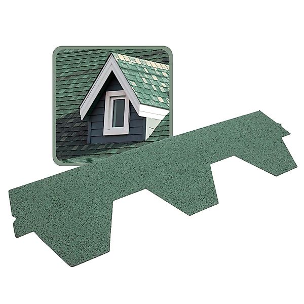 DAPRONA Dachschindeln Dachschindeln, Hexagonal Muster 1m günstig online kaufen