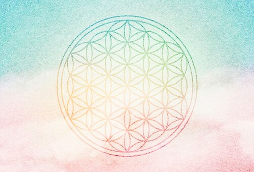 Architects Paper Fototapete »Atelier 47 Flower of Life 2« orientalisch glat günstig online kaufen