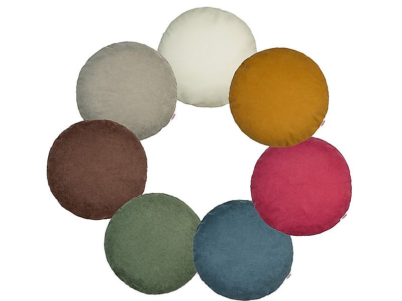 beties Kissenhülle FarbTon, (1 Stück), Chenille-Haptik in Raumausstatter Qu günstig online kaufen