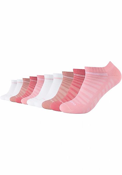 Camano Kurzsocken "mesh ventilation", (10 Paar), mit modischen Streifenmust günstig online kaufen