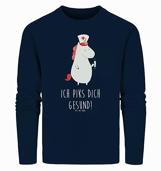 Mr. & Mrs. Panda Longpullover Größe XXL Einhorn Krankenschwester - French N günstig online kaufen