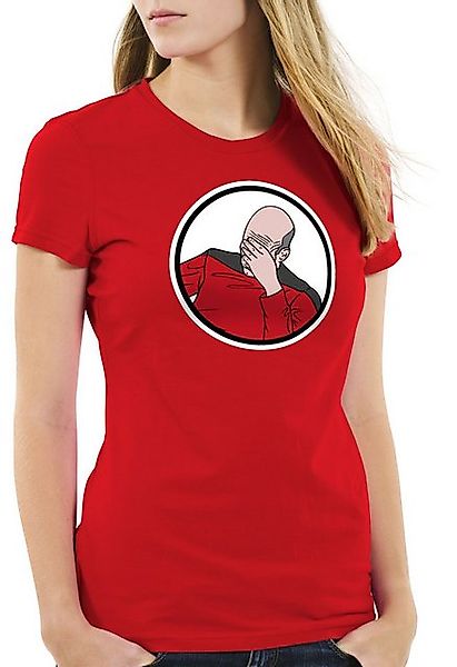 style3 T-Shirt Picard Facepalm meme star trek sternenflotte enterprise ncc- günstig online kaufen