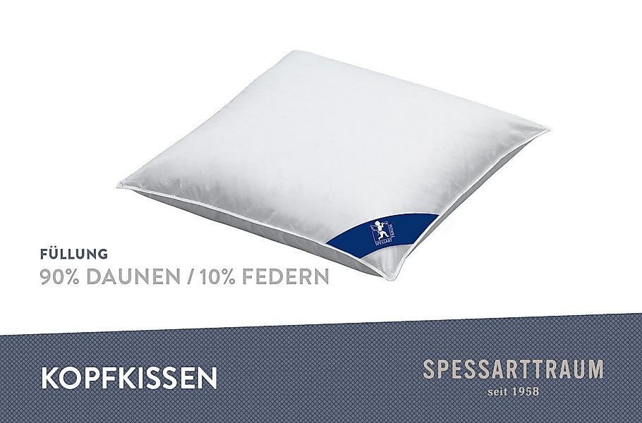SPESSARTTRAUM Kopfkissen Premium, Füllung: weiße neue günstig online kaufen