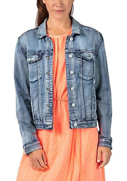 TIMEZONE Damen Jeansjacke DENIM JACKET II - Regular Fit Blau günstig online kaufen