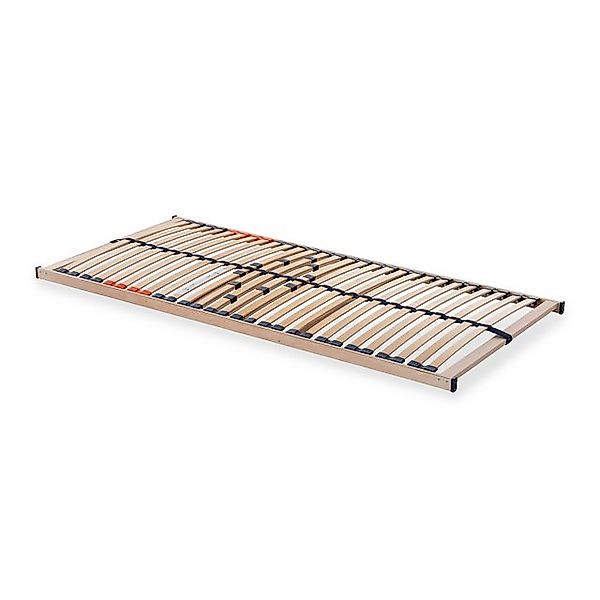 WOODLIVE Massivholzbett Design Bett aus Kernbuche mit Kopfteil für erholsam günstig online kaufen
