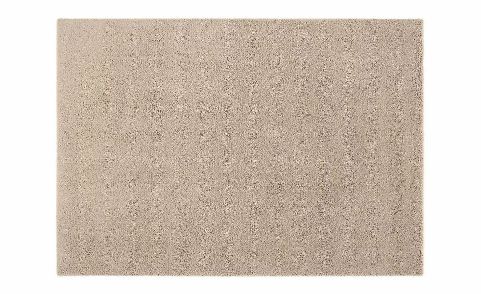 Hochflorteppich   ¦ beige ¦ Synthetische Fasern ¦ Maße (cm): B: 160 H: 3 Te günstig online kaufen