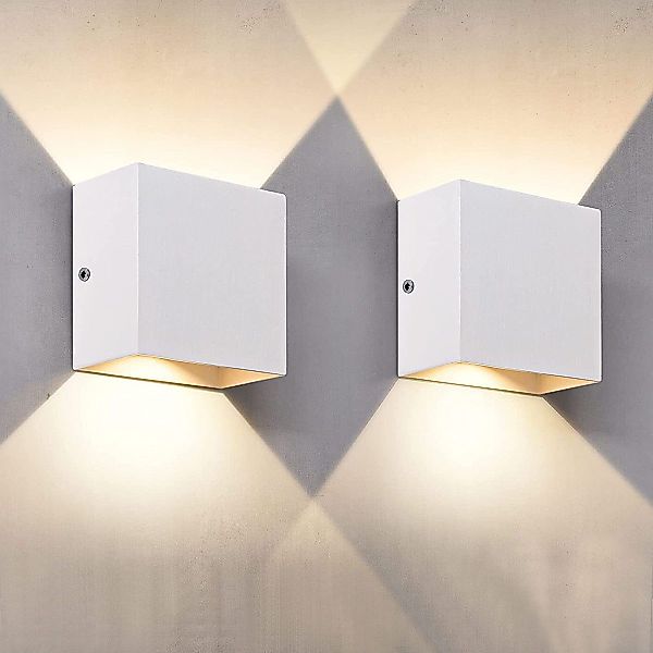 oyajia Wandleuchte 2 Stück 6W LED günstig online kaufen