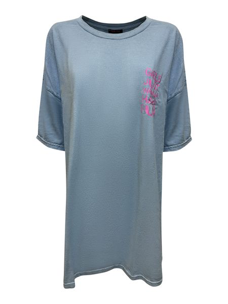 Worldclassca T-Shirt Worldclassca Oversized Girls Print günstig online kaufen
