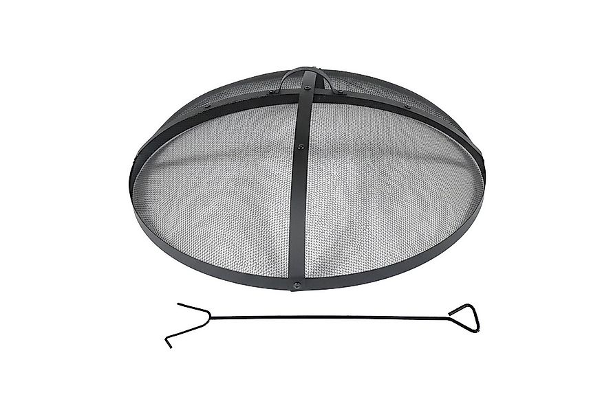relaxdays Funkenschutzgitter Funkenschutz für Feuerschale, 70 cm günstig online kaufen