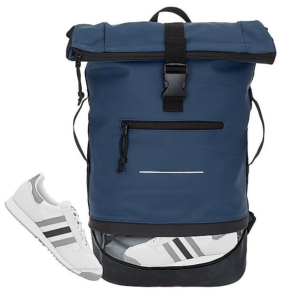 ELEPHANT Freizeitrucksack Time Bag aus Plane mit Bodenfach, Rucksack Laptop günstig online kaufen