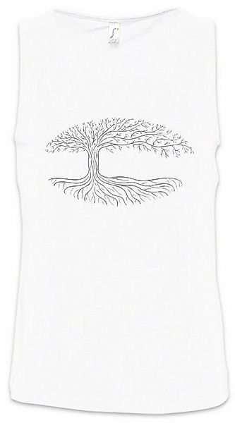 Urban Backwoods Tanktop Oval Yggdrasil Ärmelloses T-Shirt Arsen Celtic Irmi günstig online kaufen