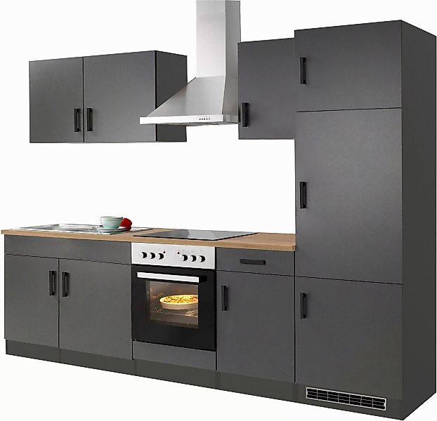 KOCHSTATION Küchenzeile "KS-Toronto", Breite 270 cm, mit E-Geräten günstig online kaufen