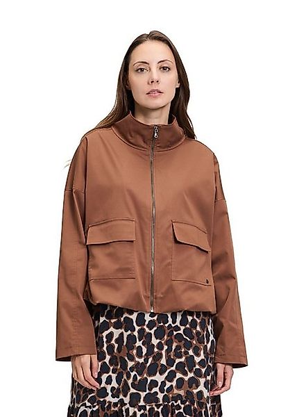 Betty&Co Canvasjacke Betty & Co Casual-Jacke mit Taschen günstig online kaufen