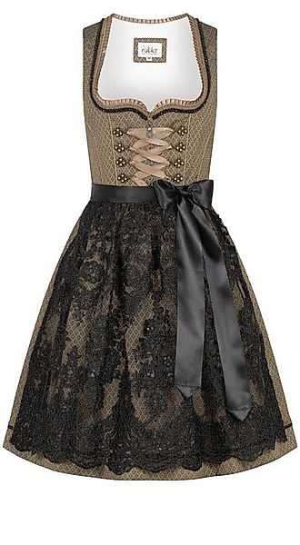 Nübler Dirndl Mini Dirndl Erika in Gold von Nübler günstig online kaufen