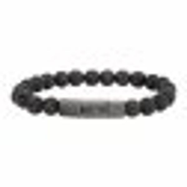 Armband Lavakugeln 21cm mit magnetischem Edelstahlverschluß günstig online kaufen