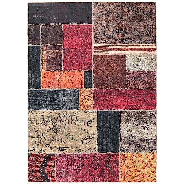SIMPEX24 Designteppich Patchwork Design, Rechteckig, Höhe: günstig online kaufen