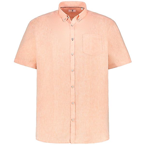 Pfundskerl Freizeithemd aus Leinen Farbe orange Größe: 7XL günstig online kaufen
